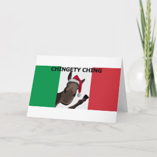chingety Ching Feiertagskarte
