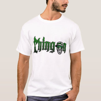 chingon Schädel-Kappengrün 3 T-Shirt