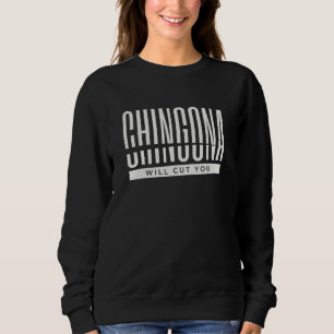 Chingona Woman Boss wird Sie schneiden Sweatshirt