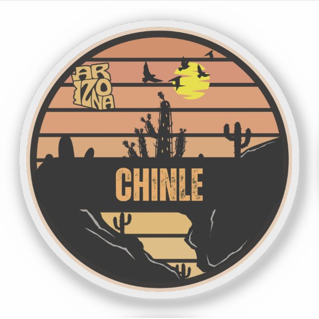 Chinle, Arizona Aufkleber (Vorderseite)