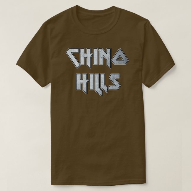 Chino Hills CA T-Shirt (Design vorne)