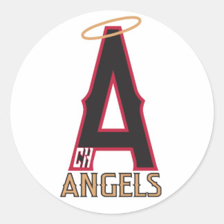 Chino- Hillsengels-Aufkleber Runder Aufkleber