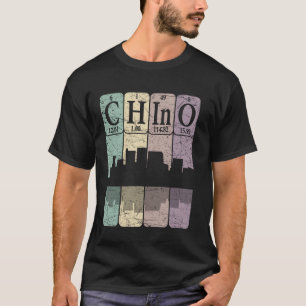 Chino Periodensystems Elemente Chino California Re T-Shirt