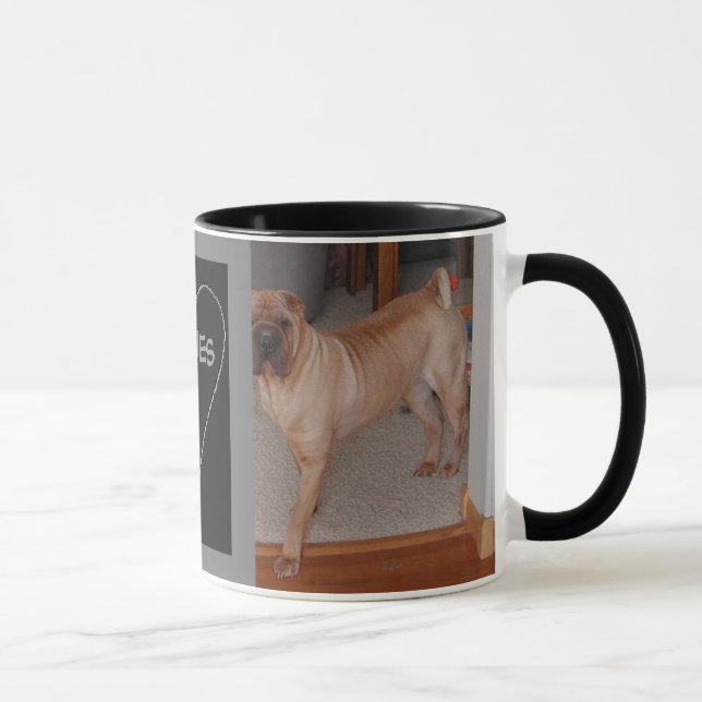 Chinois Shar pei Mug (Droite)