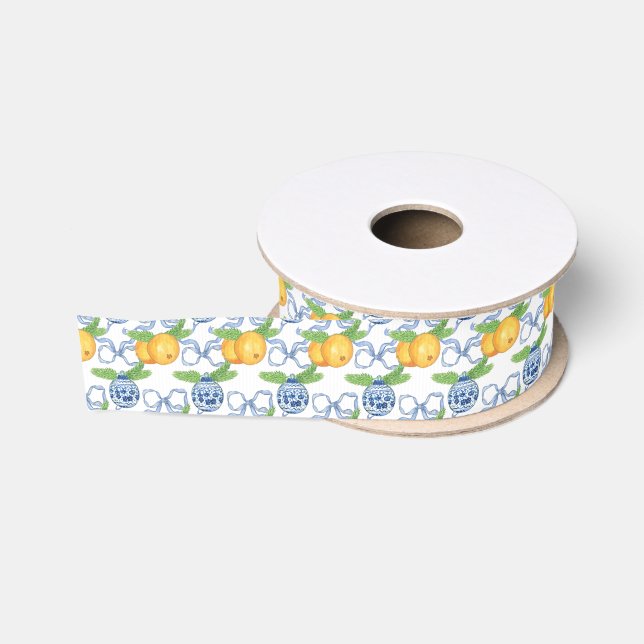 Chinoiserie Al Pentolino Ripsband (Spule)