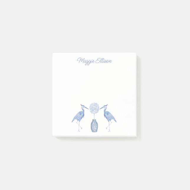 Chinoiserie Al Porto Post-it Klebezettel (Vorderseite)