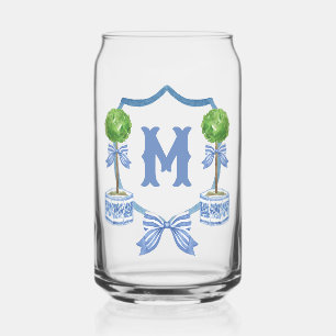 Chinoiserie Aquarelle Bow Topior Monogramme Crest