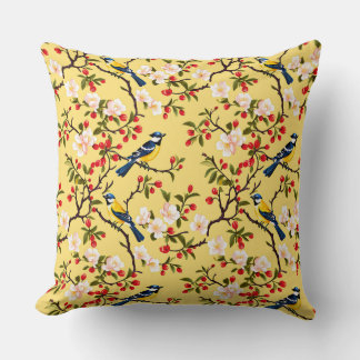 Chinoiserie Bird Kissen