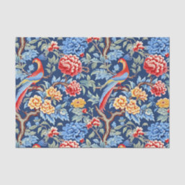 Chinoiserie Birds Blumenmalerei Dekoupage Seidenpapier