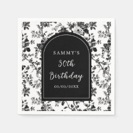 Chinoiserie Birthday Party Serviette