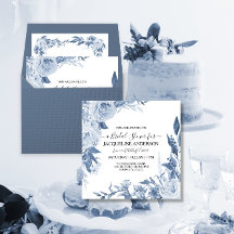 Chinoiserie Blauen Brautparty