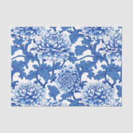 Chinoiserie Blauer Himmel Seidenpapier