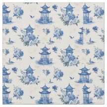 Chinoiserie Blaues Tessin Elegantes Design