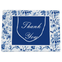 Chinoiserie Blue Birds and Blume Baby Shower