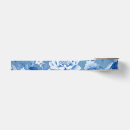 Chinoiserie Blue Ribbon Ripsband