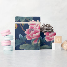 Chinoiserie-Blumenmuster