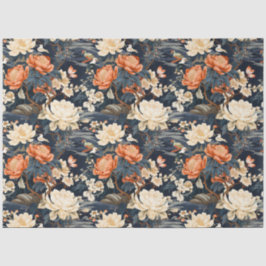 Chinoiserie Blumenmuster Papier