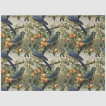 Chinoiserie Blumenmuster Papier