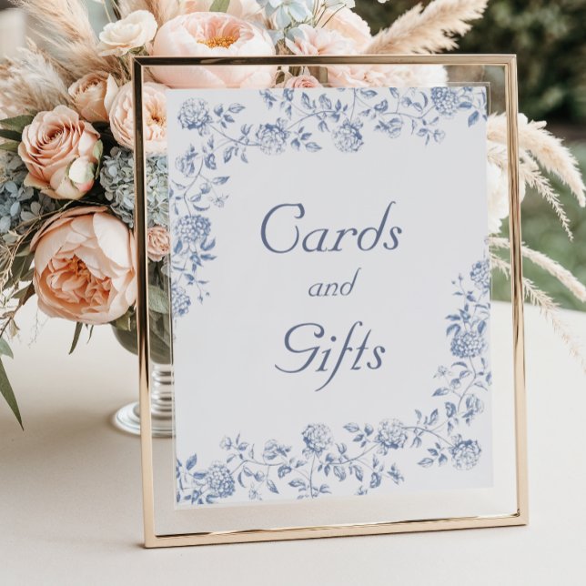 Chinoiserie Blumenstrauß-Brautparty Poster (Von Creator hochgeladen)