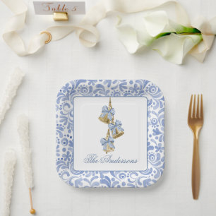 Chinoiserie Bow Bells Pappteller
