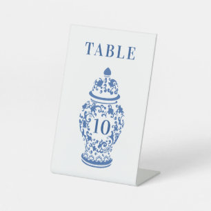 Chinoiserie Chic GingerJar Monogramm Sockelschild