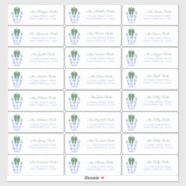 Chinoiserie Chic Holiday Cards Adresse Aufkleber