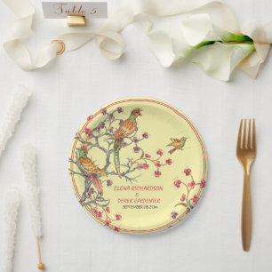 Chinoiserie CustomPaper Plate Pappteller