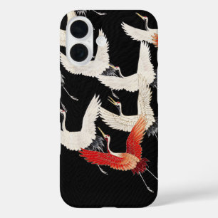 Chinoiserie Fliegender Kranich Zen Minimalistische iPhone 16 Hülle