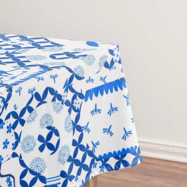 Chinoiserie Ginger Jar Jars Tablecloth Tischdecke (Beispiel)