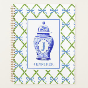 Chinoiserie Ginger Jar   Monogramm Planer