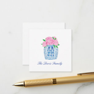 Chinoiserie Grandmillennierie Peony Cartes