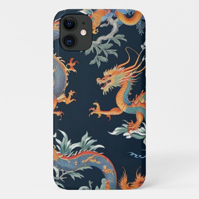 Chinoiserie-Handyhülle Case-Mate iPhone Hülle (Rückseite)