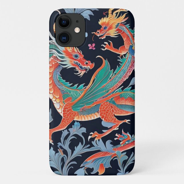 Chinoiserie-Handyhülle Case-Mate iPhone Hülle (Rückseite)