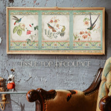 Chinoiserie Hummingbird Elegante