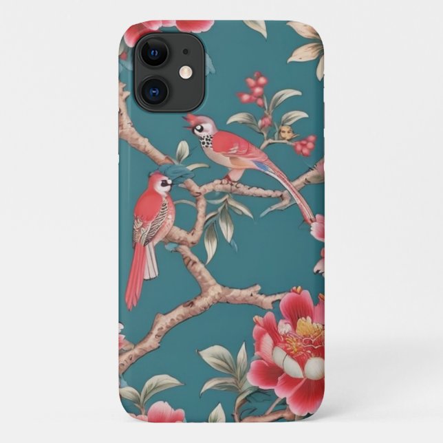 Chinoiserie iPhone case (Rückseite)