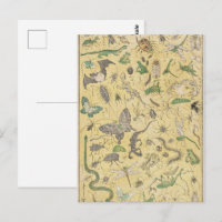 Chinoiserie Japanischer Käfer & Insekten Natur Pos