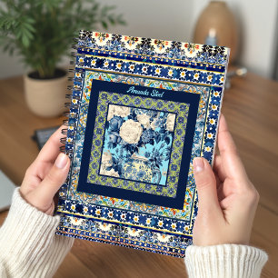 Chinoiserie Monogram Notizblock