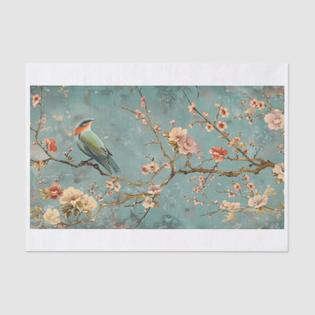 Chinoiserie Muster16 Seidenpapier (Vorderseite)