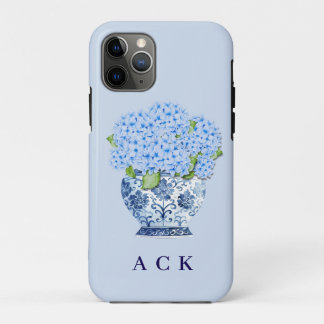 Chinoiserie Nantucket Blaue Hortensien Case-Mate iPhone Hülle