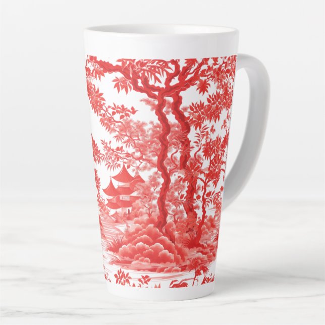CHINOISERIE PAGODA MILCHTASSE (Rechte Ecke)