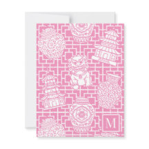 Chinoiserie Pagoda – Pink Preppy Asian Garden