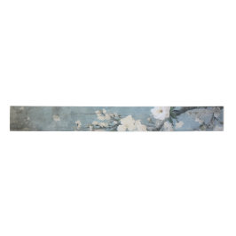 Chinoiserie Panel Distressed Blue - Anpassbar Satinband