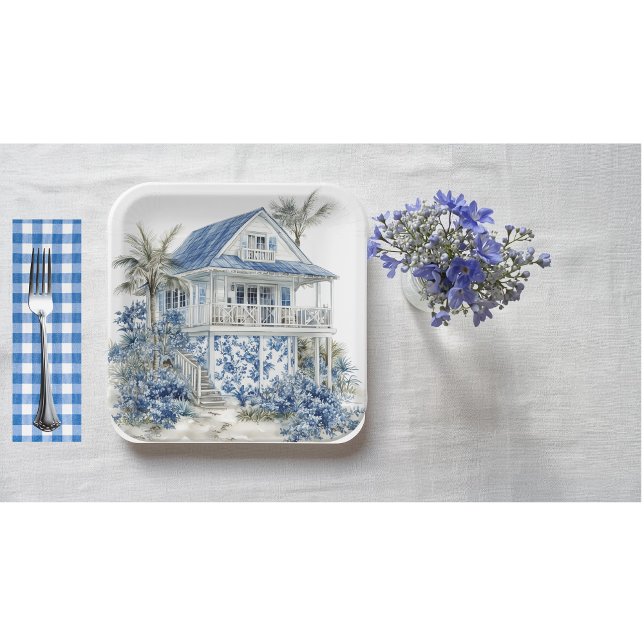 Chinoiserie-Papierteller Pappteller (Von Creator hochgeladen)