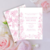 Chinoiserie Pink Viktorianisch Post Wedding Brunch