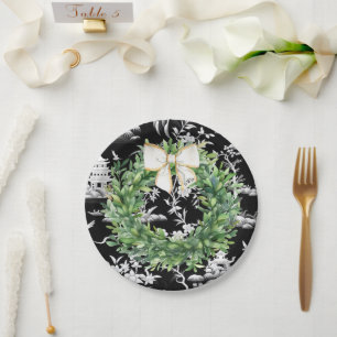 Chinoiserie Preppy Pappteller