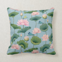 Chinoiserie Stil Lotus und Libelle