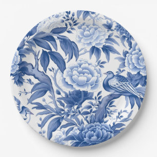 Chinoiserie Tea Party Papierplatte Pappteller
