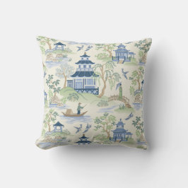 Chinoiserie Throw Kissen