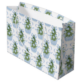 Chinoiserie Weihnachtsbaum Große Geschenktüte