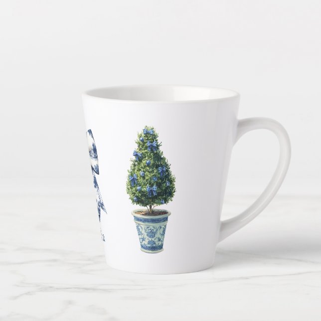 Chinoiserie Weihnachtsbaum Milchtasse (Rechts)